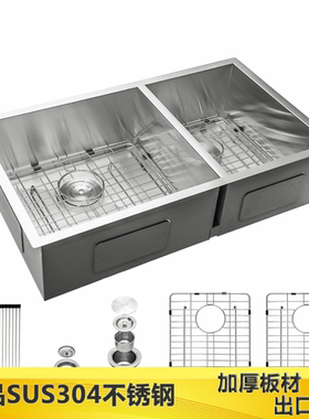 68x39 72x40 82x45 75x41洗菜盆厨房水槽不锈钢拉丝洗碗槽洗橱柜