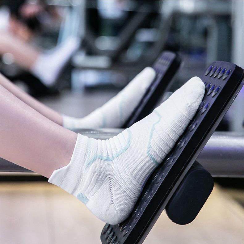 女款跑步袜子短筒毛巾底马拉松运动袜健身户外男士篮球袜防滑减震