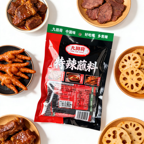 九田荷特辣蘸料100g韩式烤肉蘸料五香100干碟烧烤粉调料绕着干料