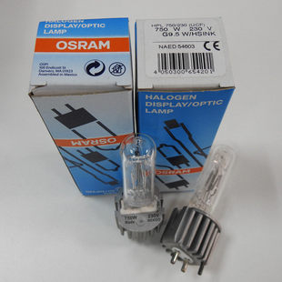 G9.5 影视ETC 欧司朗HPL750W240V舞台灯泡成像灯泡575W NAED原装