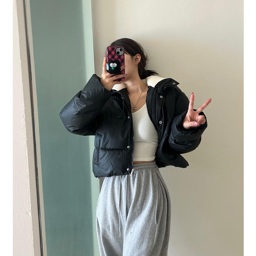 冬季新款韩系休闲风高品质羽绒服