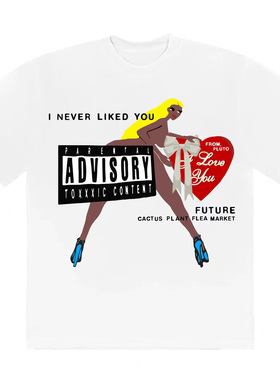 短袖T恤男生说唱Future 新专辑《I NEVER LIKED YOU》服饰周边