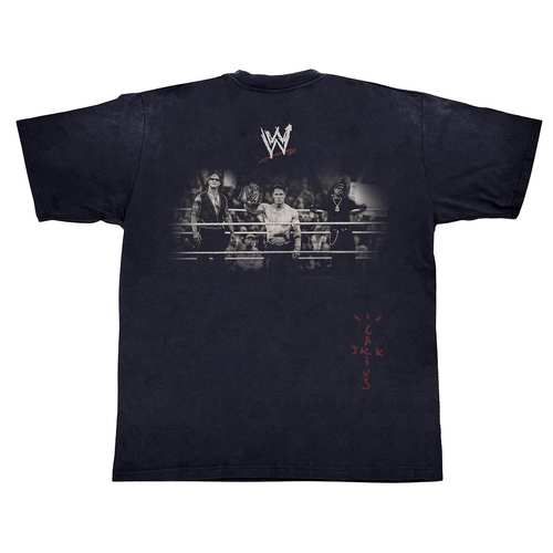 734-短袖T恤WWE Cactus Jack  Travis Scott John Cena  WWF 摔跤