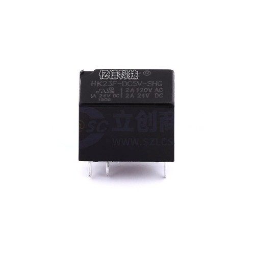 HK23F-DC5V-SHG5脚继电器