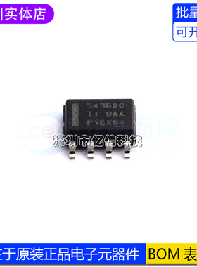 进口原装TPS54360BDDAR SOIC-8 降压DC/DC转换器芯片BOM表