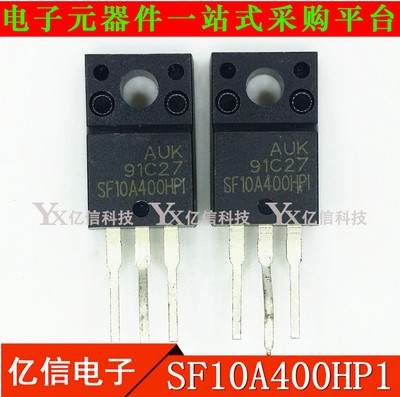 SF10A400HPR SF10A400HPI TO220F 进口原装进口 等离子常用三极管