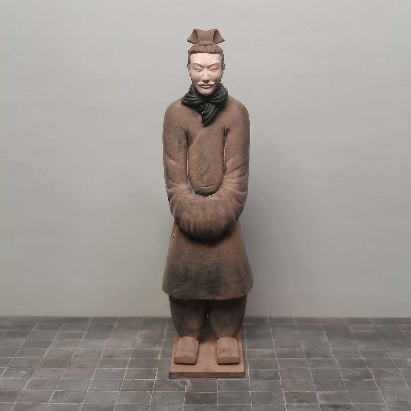 3D打印袖手俑兵马俑手办小摆件