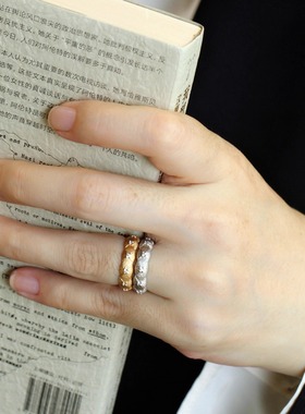 意大利工艺高端纯银戒指