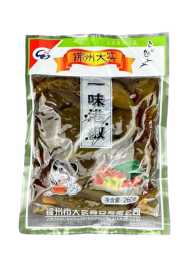 锦州大实一味港椒东北锦州特产小咸菜260g/袋