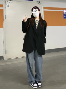 芷澈服饰宽松休闲西装外套女