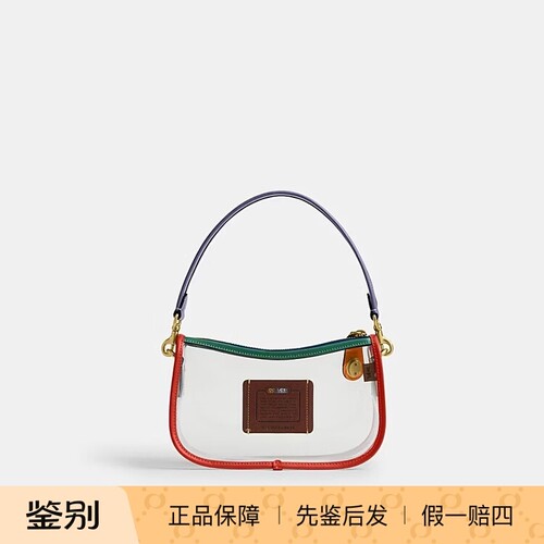 澳门专柜正品 COACH/蔻驰新款女包 STADIUM SWINGER 手袋 CBL98