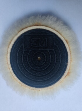 纯羊毛球盘轮3寸3M85099抛光盘球轮78兔毛球盘海绵球轮盘车抛封釉