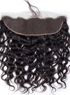 human hair Lace frontal 13*4 Closure water wave