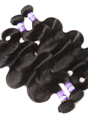 8A Peruvians human hair body wave hair bundles