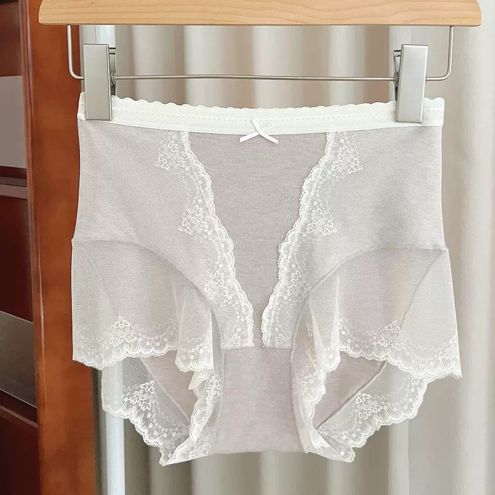 60支莫代尔内裤女蕾丝边设计感短袖中腰收腹提臀档设计感,女士内衣/男士内衣/家居服,男三角内裤,淘宝优惠券,粉丝福利购,淘宝优惠卷
