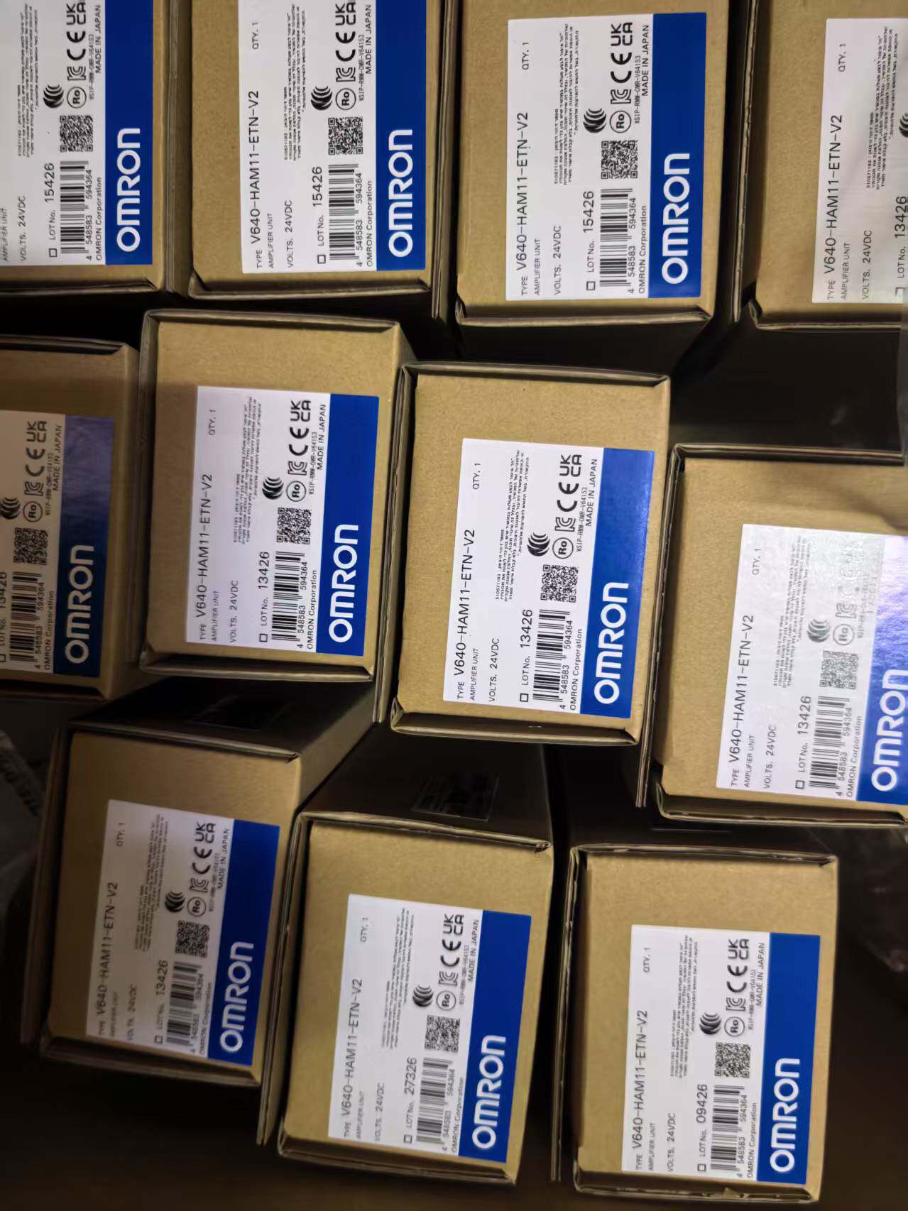Ormon欧姆龙RFID放大器V640-HAM11-ETN-V2 -V4原装正品开专票