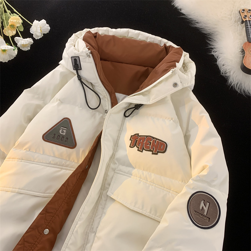 23/冬90%白鸭绒高品质连帽羽绒服工装外套2350-P320,男装羽绒服,电商A171