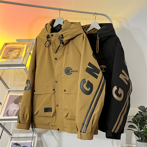 23/冬 90%白鸭绒高品质连帽羽绒服工装外套2333-P320图片