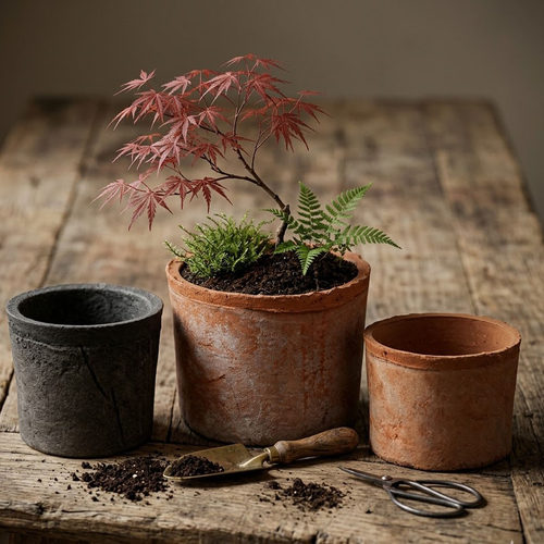 小花盆粗陶瓦盆陶盆花盆