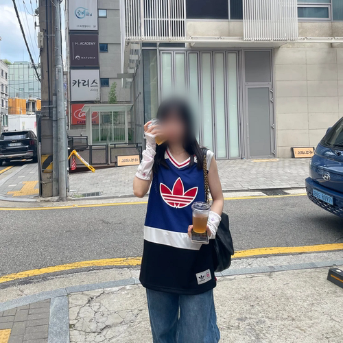 阿迪达斯男女经典复古运动背心