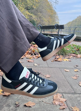 专柜正品 ADIDAS HANDBALL SPEZIAL 男女经典运动休闲板鞋德训鞋