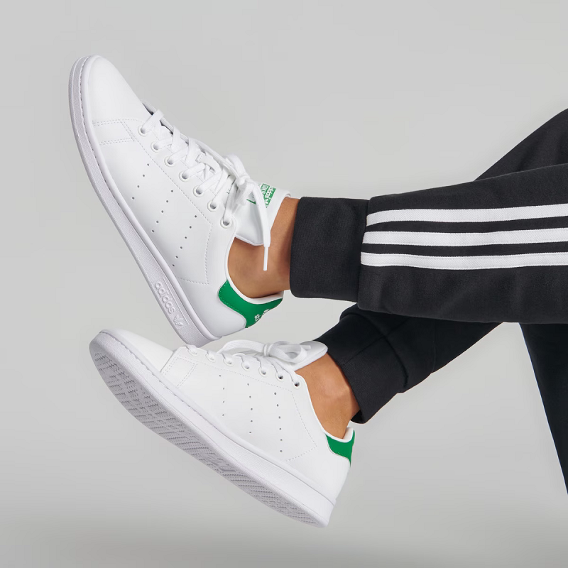 专柜正品/阿迪达斯 STAN SMITH 男女经典复古绿尾运动休闲小白鞋