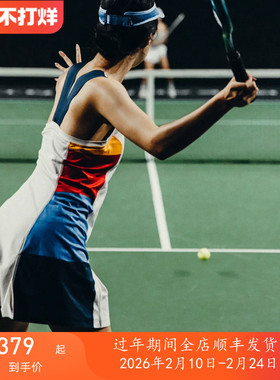 专柜正品 Adidas/阿迪达斯 女子舒适面料轻便透气网球裙套装