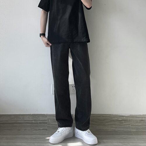 WHICHONE拉链长裤水洗耐磨