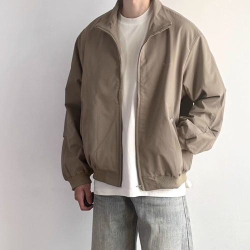 WHICHONE美式秋季复古刺绣夹克