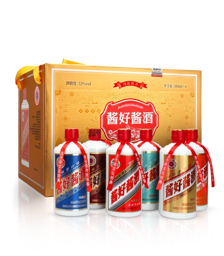 53°酱好酱酒六六大顺 500ml*6