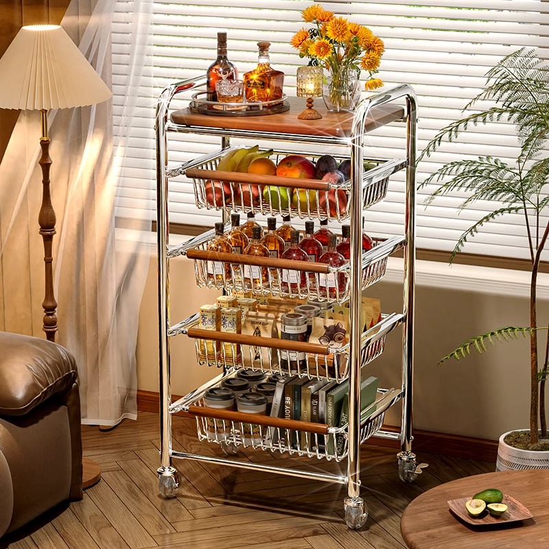 中古风零食置物架多功能