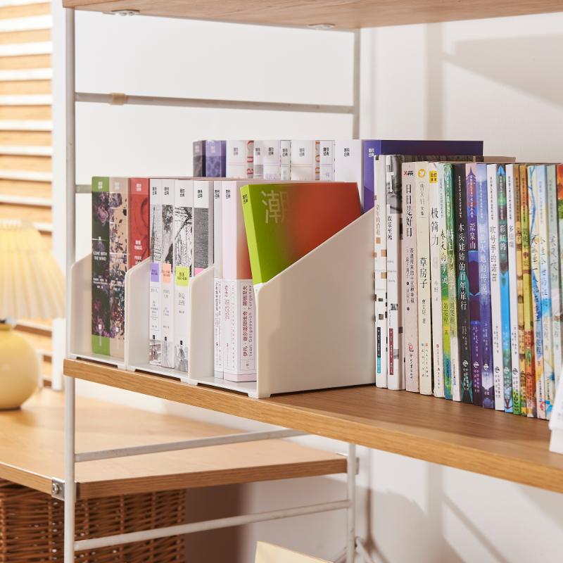 桌面书立架书本收纳盒立式书本