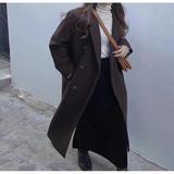 加厚黑毛呢外套女呢子2025秋冬新款高级感小个子赫本风39p95k158，女装毛呢外套，浙宝318