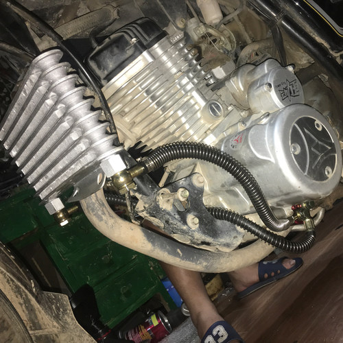 摩托车散热器改装套件