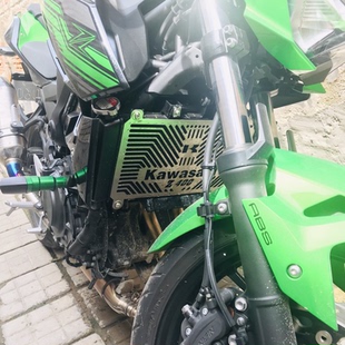 川崎Z400NINJA400忍者17-24年改装不锈钢水箱网保护罩短尾车牌架