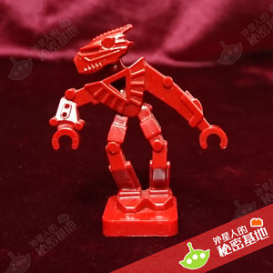 乐高 LEGO 美特吕战士 雕像机器人 红色 生化战士 绝版稀有人仔