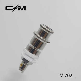 原装CMaudio 声之颂M702 纯铜镀铑 发烧音箱接线柱 带锁香蕉座