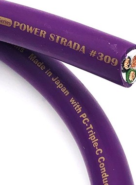 日本Nanotec PS309 纳米金 5.6平方 总线功放后级大功率电源线