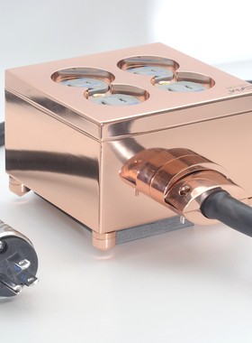 CMaudio 美国WATTGATE 联手打造瓦特 381 镀金紫铜音响级排插