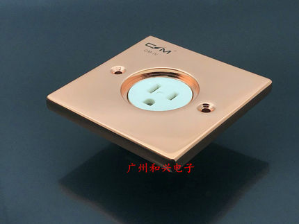 原装日本CSE明宫 CON-4 音响专用 电源插座 墙插 86底盒适用