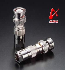 原装古河 FURUTECH FP-3-117 镀铑 BNC发烧同轴数码线插头 现货