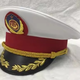 乐队用大盖帽乐队演出帽保安大盖帽仪仗队帽团体大盖帽