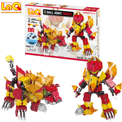 laq拼插积木玩具日本进口机甲