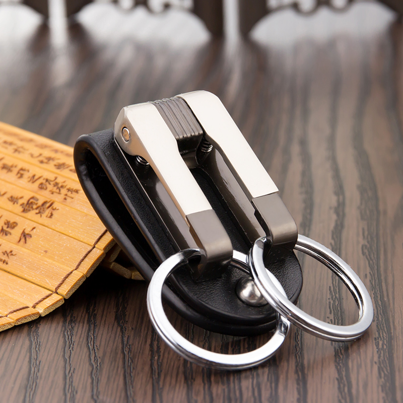 博友男士创意挂件金属钥匙扣