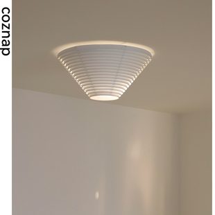 北欧芬兰Artek阿尔托设计师中古吸顶灯书房客厅卧室走廊玄关灯