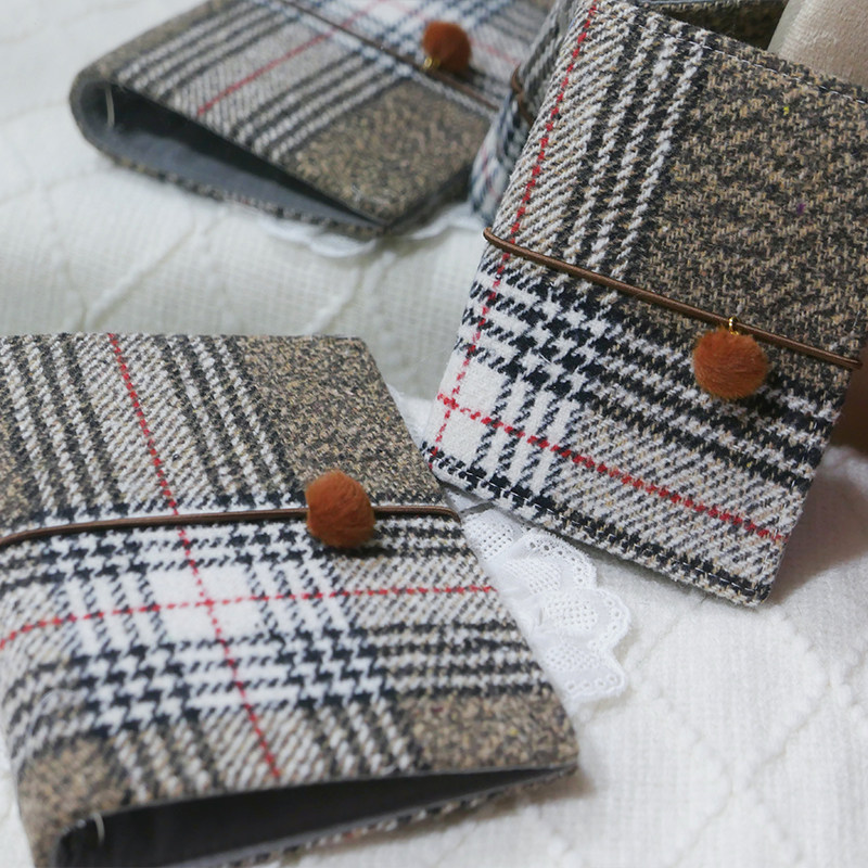 躲在耳里|限量毛呢活页|英伦风格纹经典耐看氛围重工手帐本m5a7,文具电教/文化用品/商务用品,手帐/日程本/计划本,淘宝优惠券,粉丝福利购,淘宝优惠卷