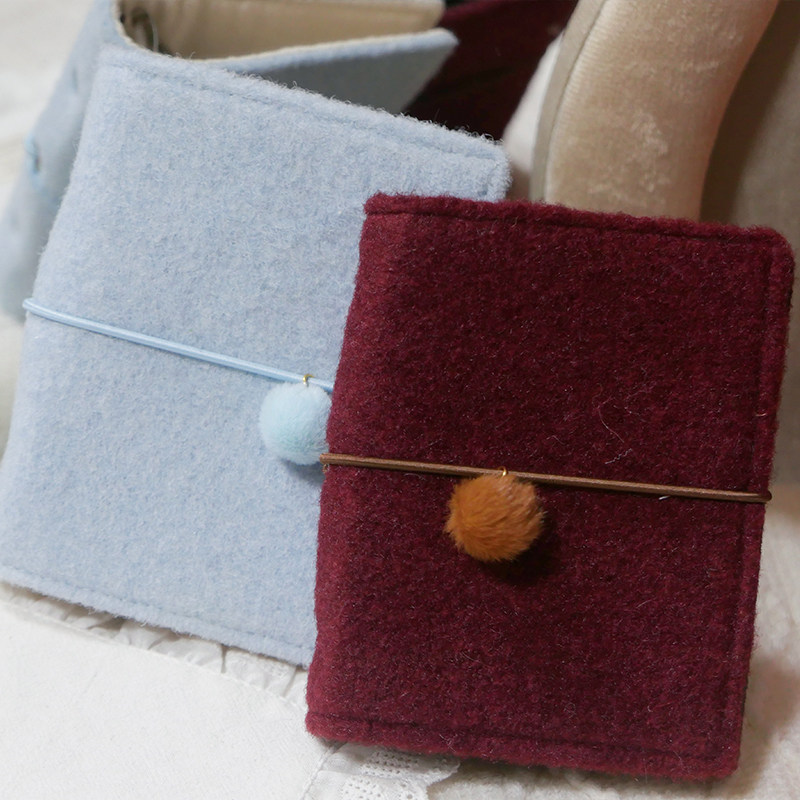 躲在耳里|限量毛呢活页|复古红色高级礼物新年氛围重工手帐本m5a7,文具电教/文化用品/商务用品,手帐/日程本/计划本,淘宝优惠券,粉丝福利购,淘宝优惠卷