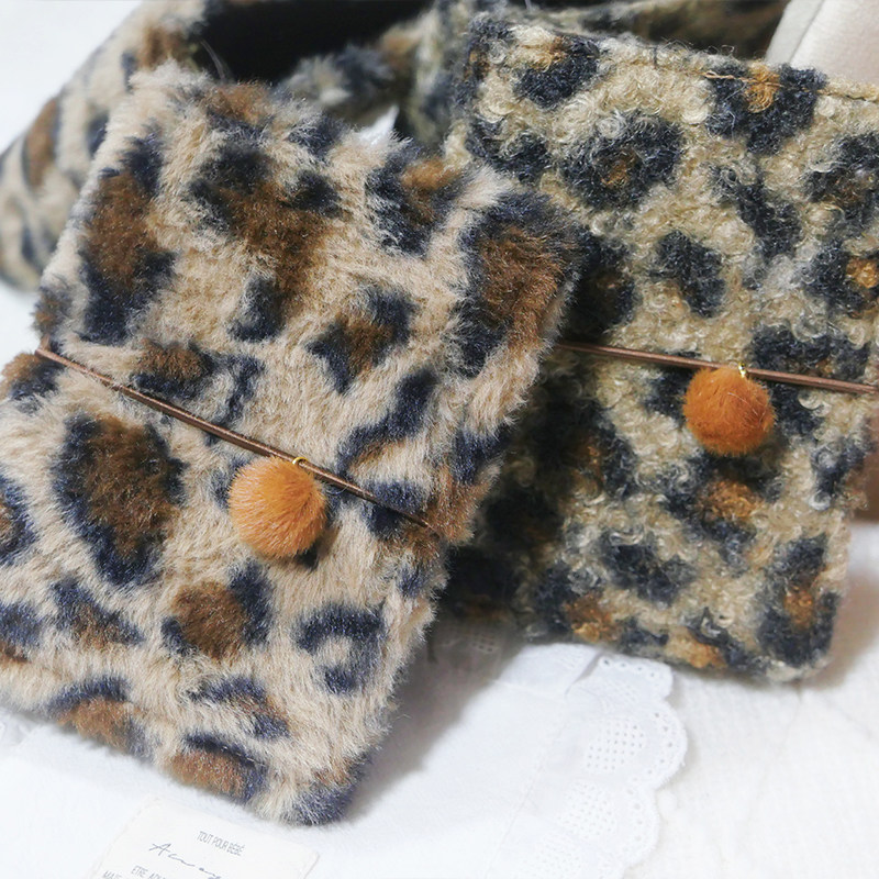 躲在耳里|限量毛呢活页|豹纹毛茸茸精致高级氛围重工手帐本m5a7,文具电教/文化用品/商务用品,手帐/日程本/计划本,淘宝优惠券,粉丝福利购,淘宝优惠卷