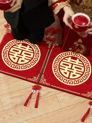 Свадебные подушки для коленей, пара свадебных подушек для сидения, свадебные подушки для жениха и невесты, чайная церемония, поклон, свадебные подушки для молодоженов