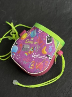 UpFuncle原创 杜邦纸 轻量野攀镁粉袋 攀岩 高墙 难度粉袋 粉包